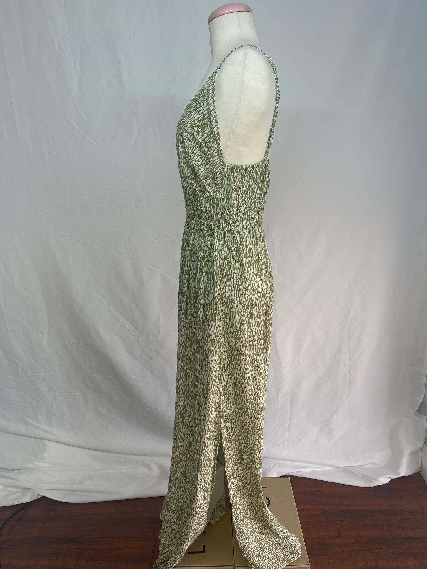 Khush Manihi Womens Maxi Dress in Mamba Moss