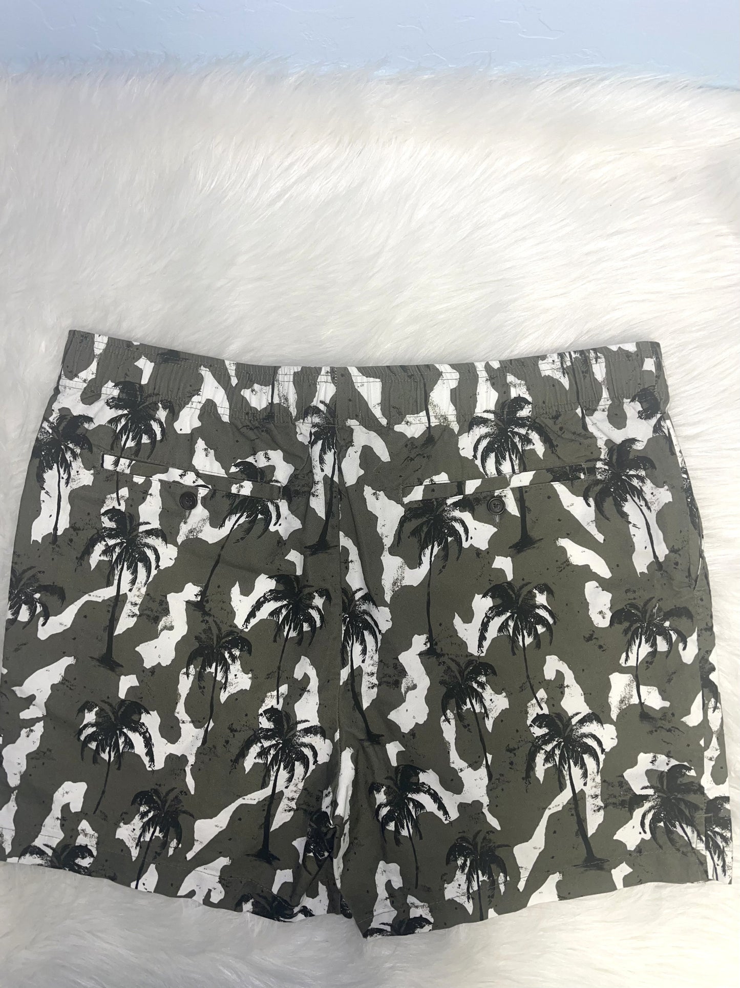 James Perse Men's Camo Palm Shorts