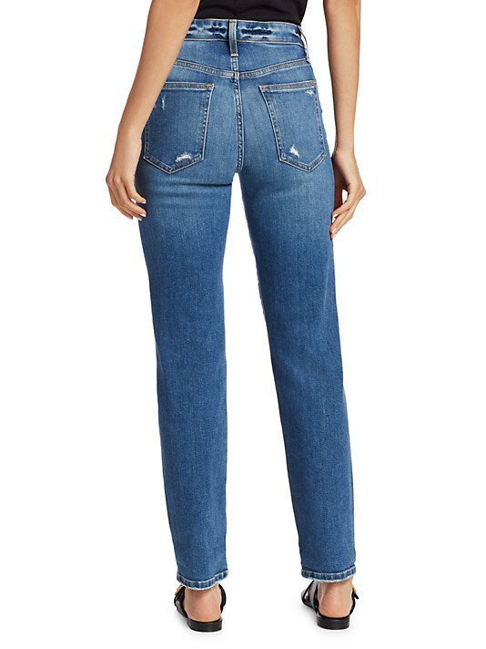 Joe's Jeans the Niki Boyfriend Ripped Raw Hem Single Cuff Jeans