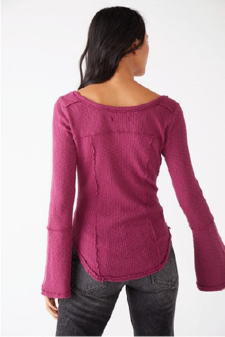 Free People Give a Little Thermal Top Fairytale
