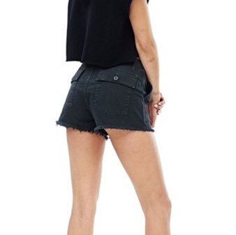 Hudson Mika Military Black Women's Shorts