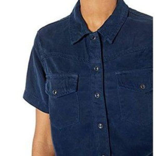 Hudson Short Sleeve Ruched Women's Top