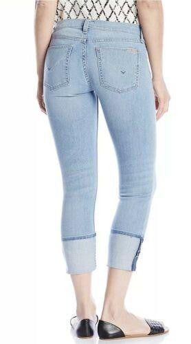 Hudson Muse Crop Skinny with 5 Inch Cuff Women's Jeans