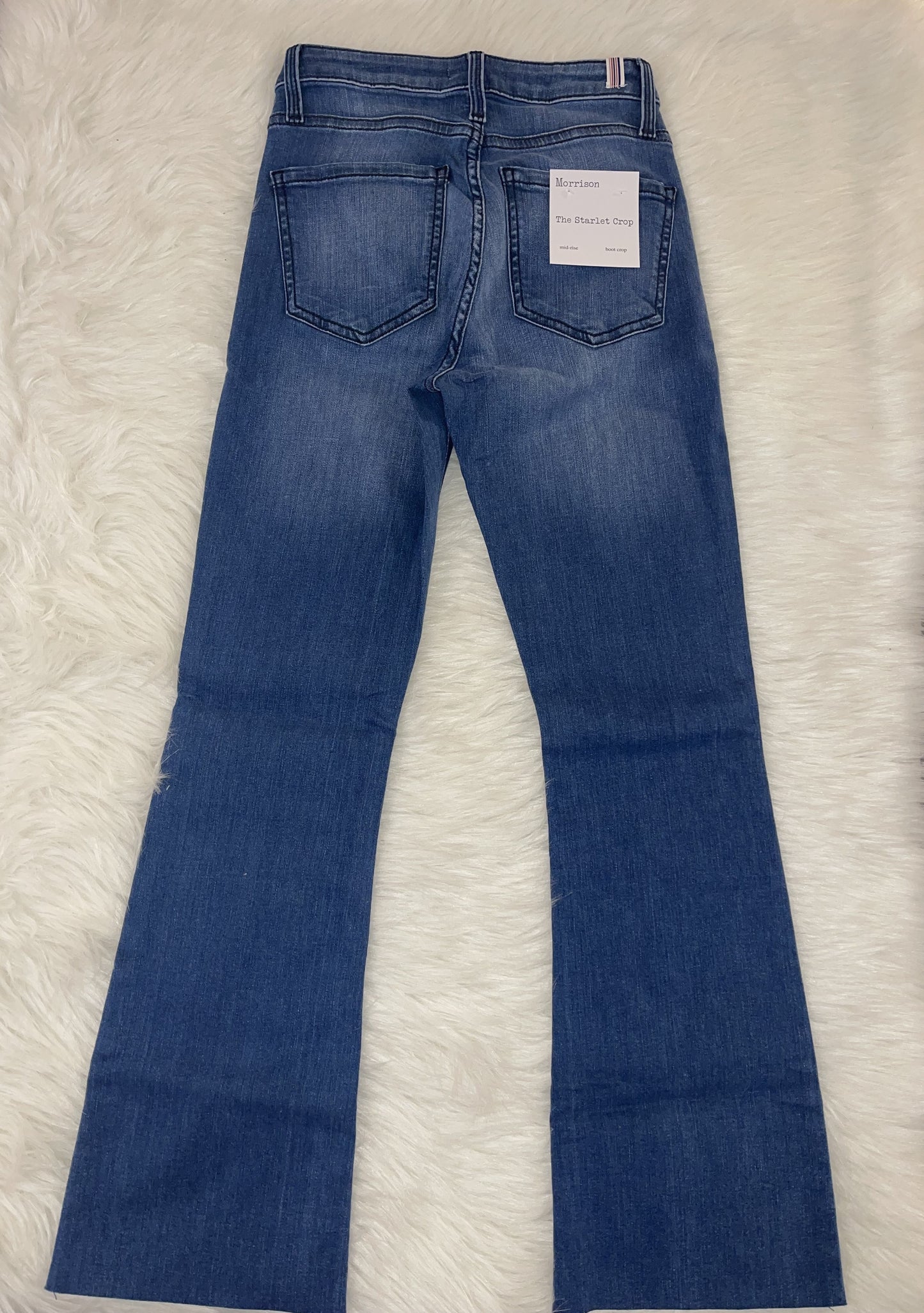Morrison Denim The Starlet Crop Mid-Rise Boot Crop Women's Jeans