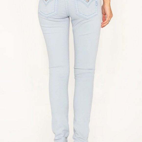 Miss Me Level Up Skinny Women's Jeans Light Blue