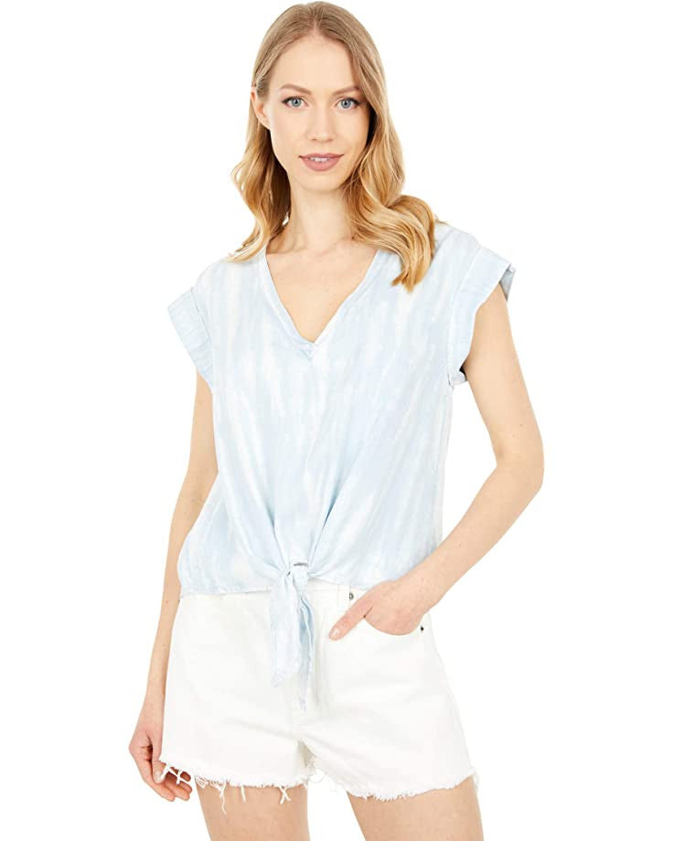 Bella Dahl Tie Front V-Tee