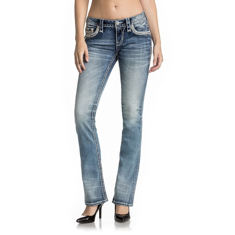 Rock Revival Leyah B202 Boot Cut Women's Jeans