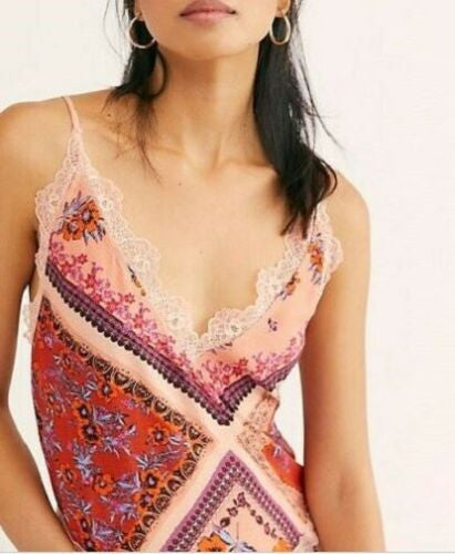 Free People Stevie Scarf Print Maxi Dress
