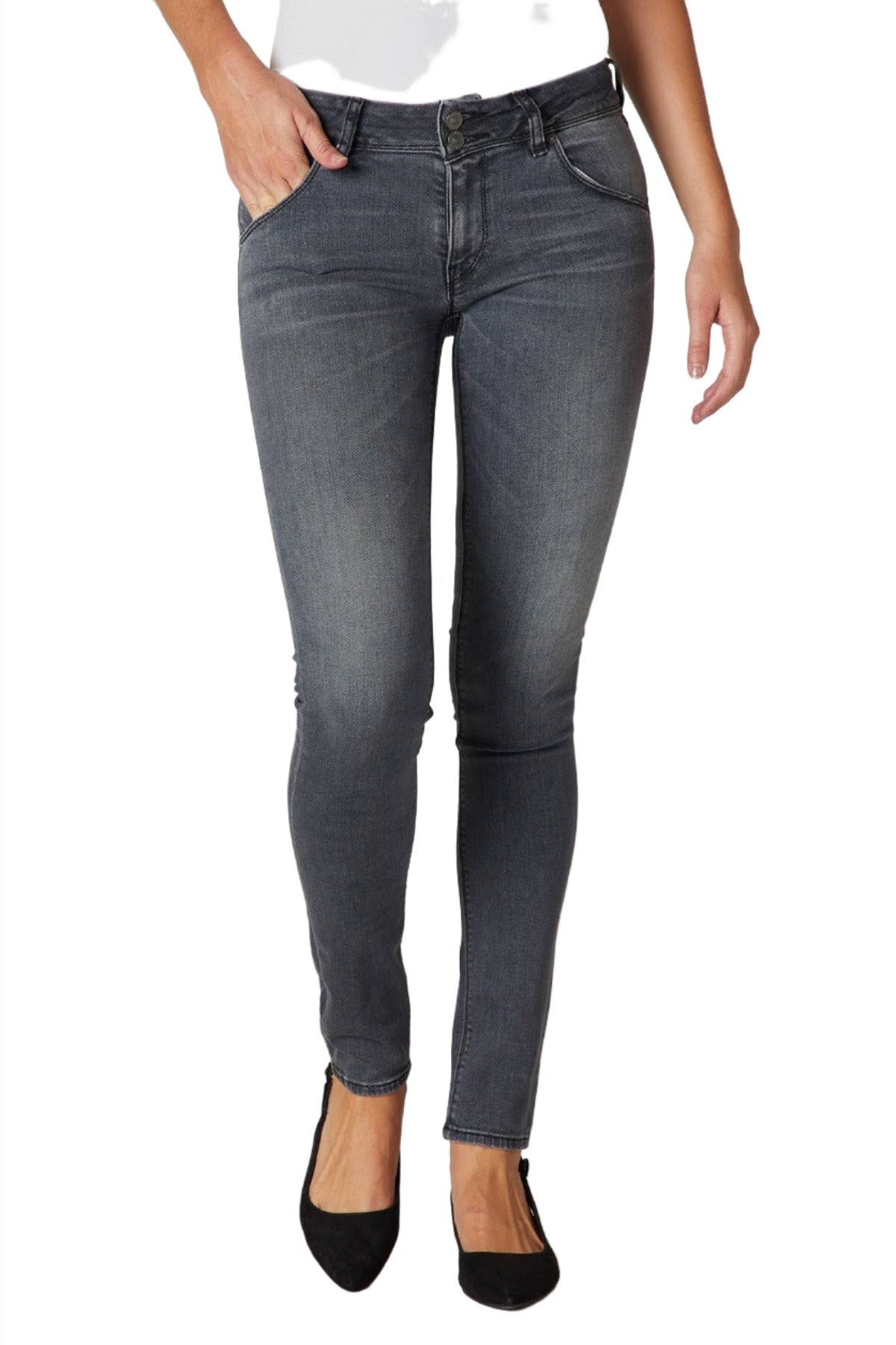Hudson Collin Mid-Rise Skinny Women's Jeans