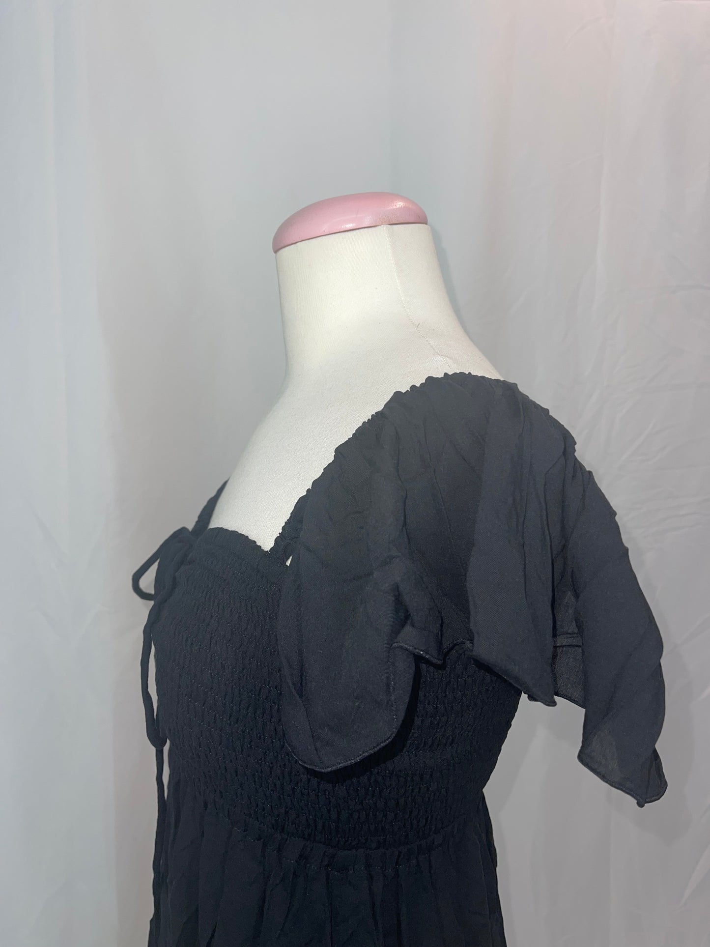 Khush Quinn Black Short Dress