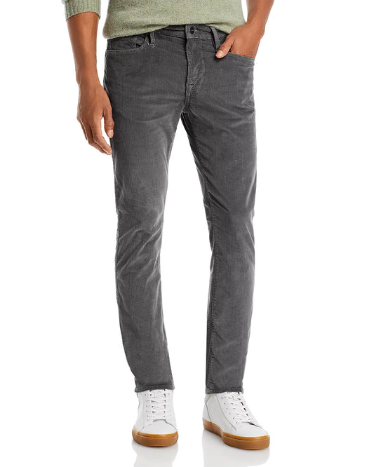 Frame L'Homme Skinny Fit Corduroy Jeans in Saville Gray