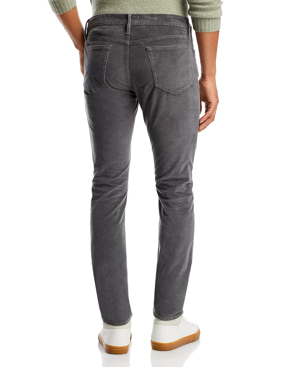 Frame L'Homme Skinny Fit Corduroy Jeans in Saville Gray