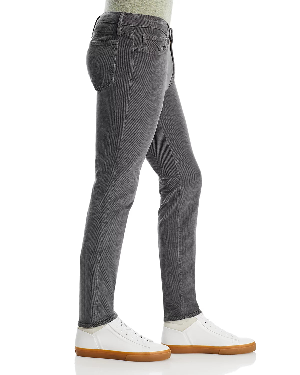 Frame L'Homme Skinny Fit Corduroy Jeans in Saville Gray