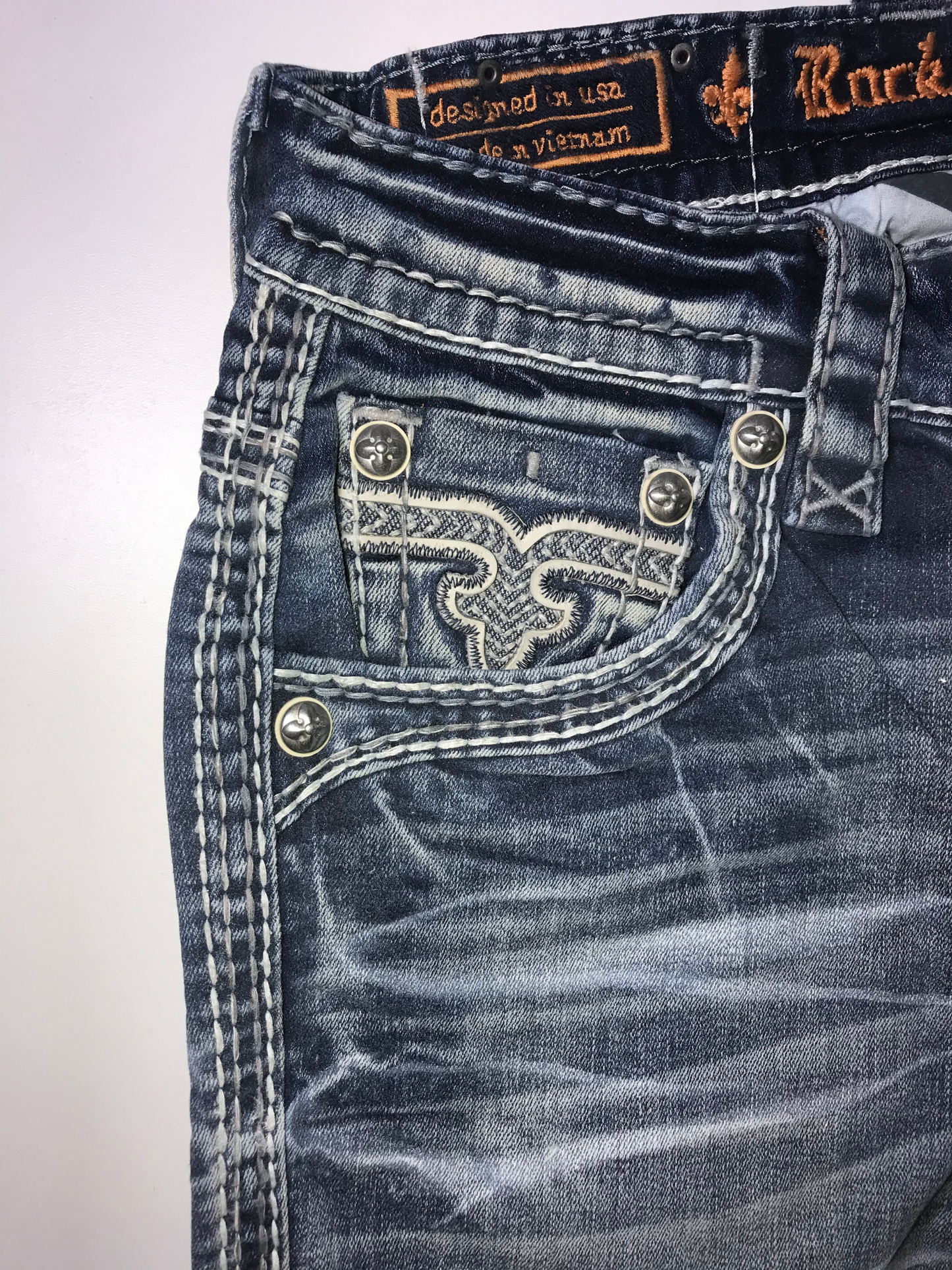 Rock Revival Charley A203 Alt Straight Men's Jeans