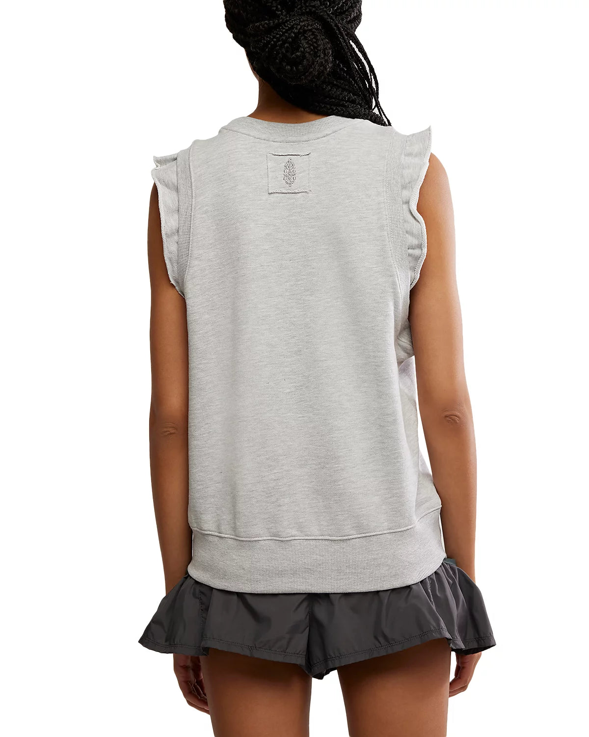 Free People Flutter Sleeveless Sweatshirt