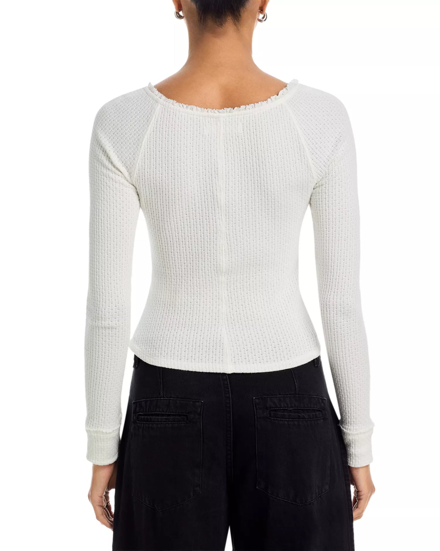 Free People Emma Thermal - Clean Ivory