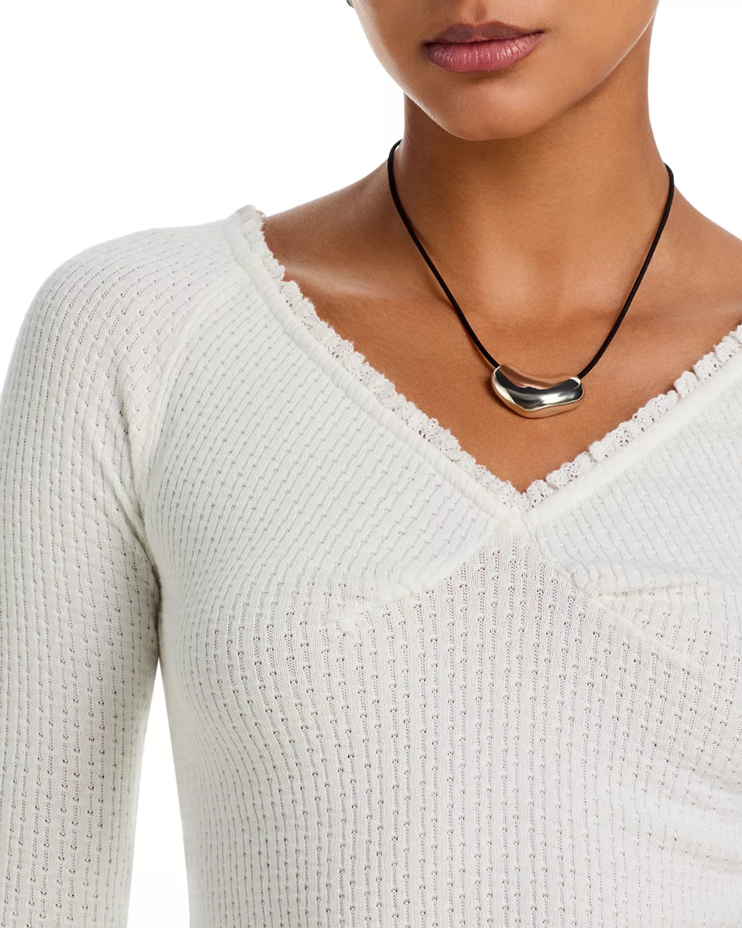 Free People Emma Thermal - Clean Ivory