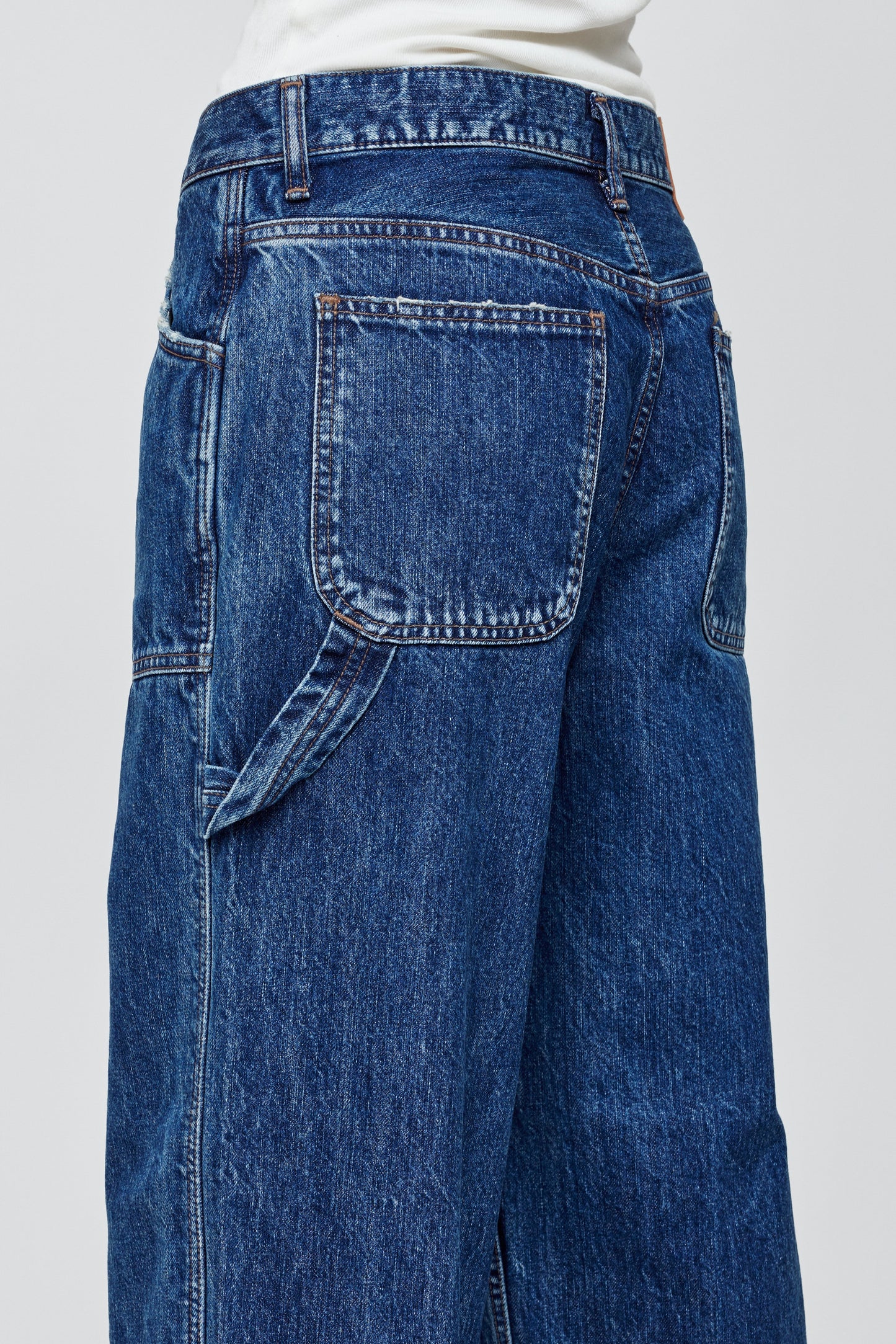 Moussy Vintage Merrick Painter Pants - Blue