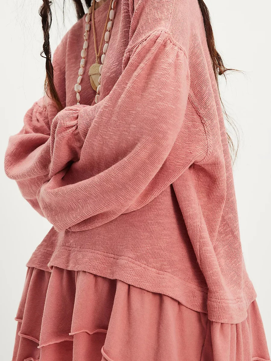 Free People Maddie Long Sleeve - Rosie