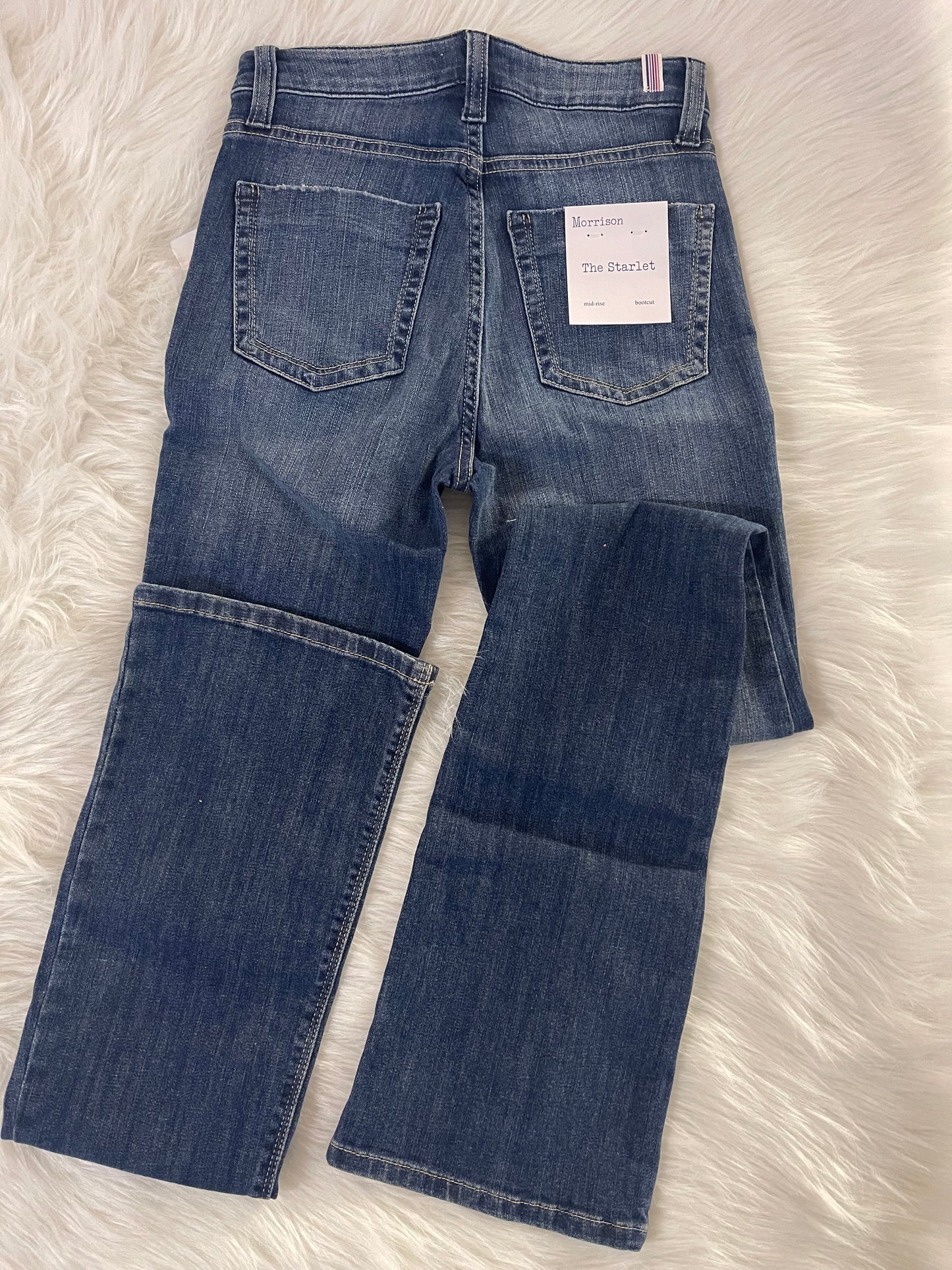 Morrison The Scarlet Mid-Rise Bootcut Jeans