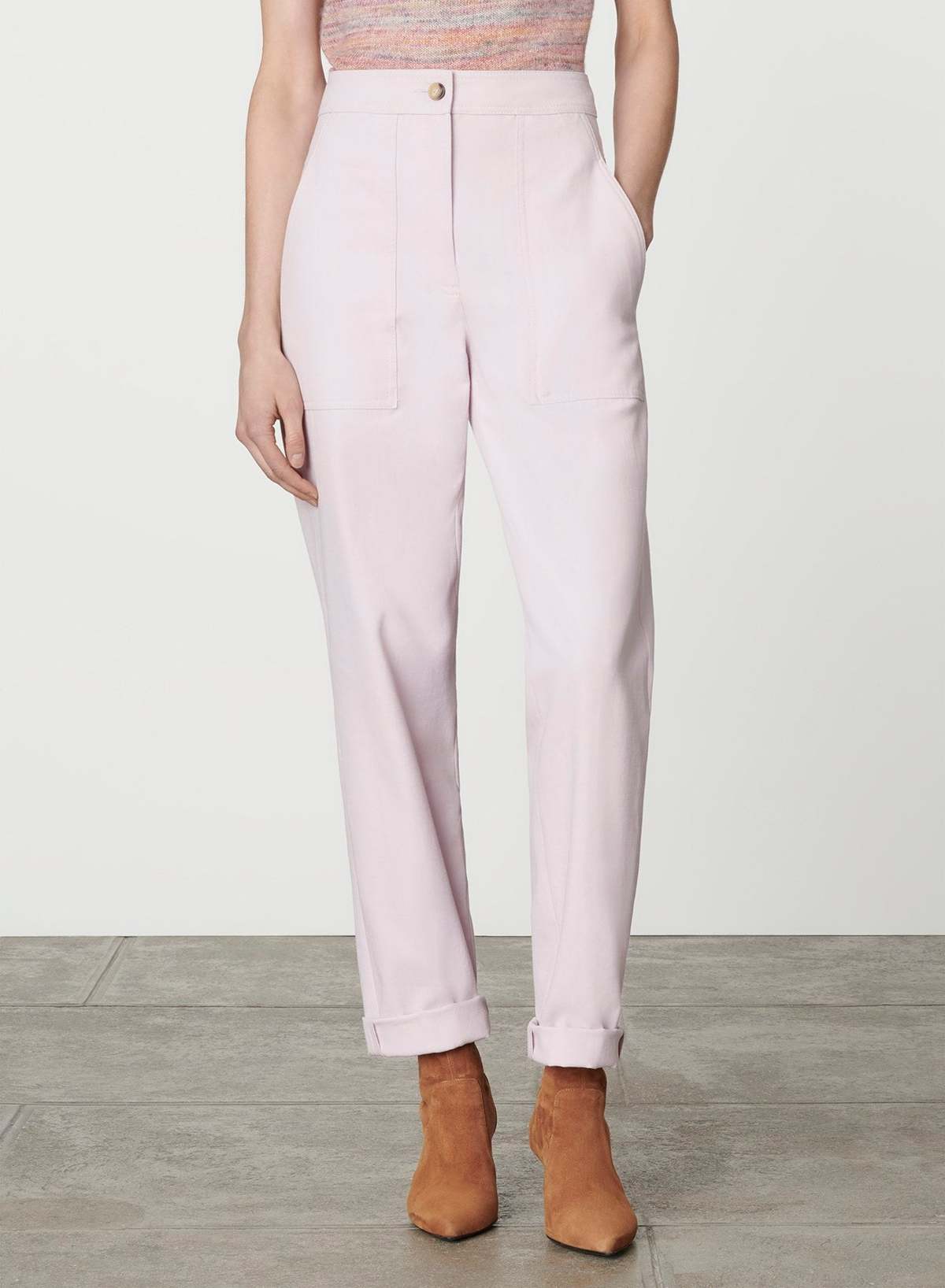 Vanessa Bruno Women's Magnus Pants - Rose Poudre