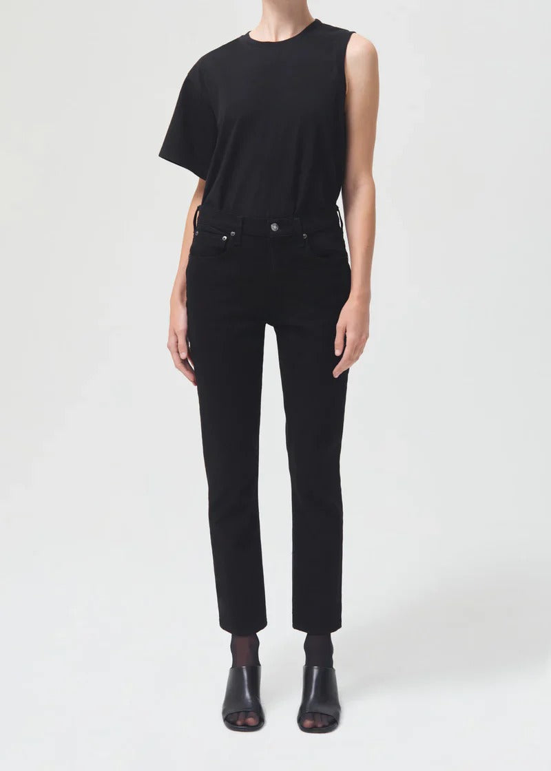 Agolde Merrel Mid Rise Straight Axis