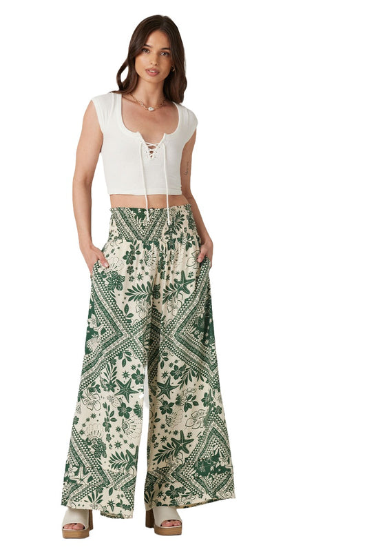 Bila77 Serrano Pant - Oceanside Green