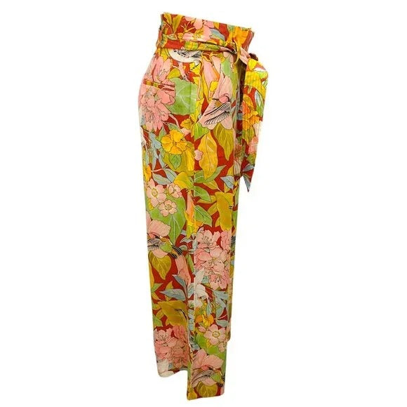 Cara Cara Red Multi Newberry Tropic Clay Palmer Pants