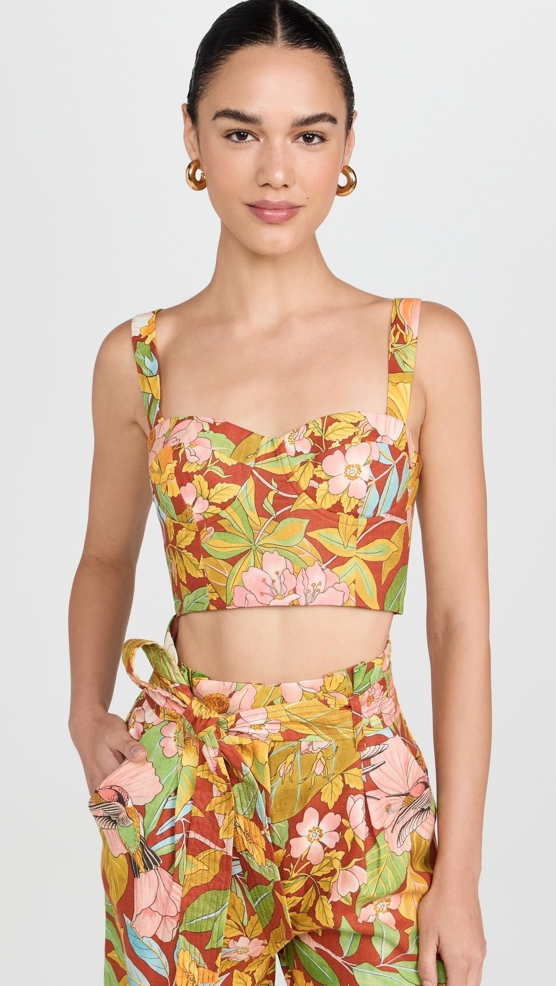 Cara Cara Claudine Top Newberry Tropic Clay