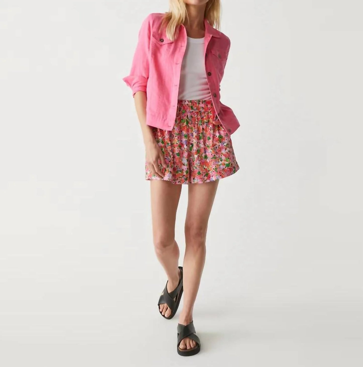 Michael Stars Monty Shorts - Warm Combo
