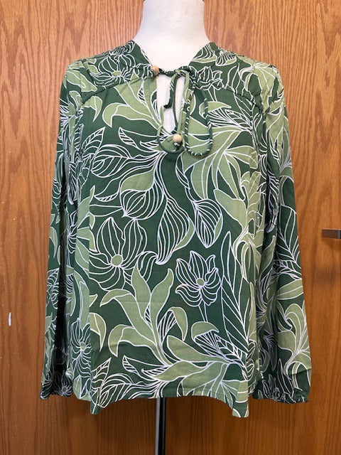 Khush Veneto Top - Tropical Green