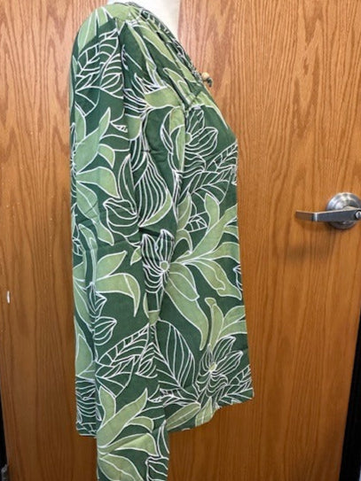 Khush Veneto Top - Tropical Green