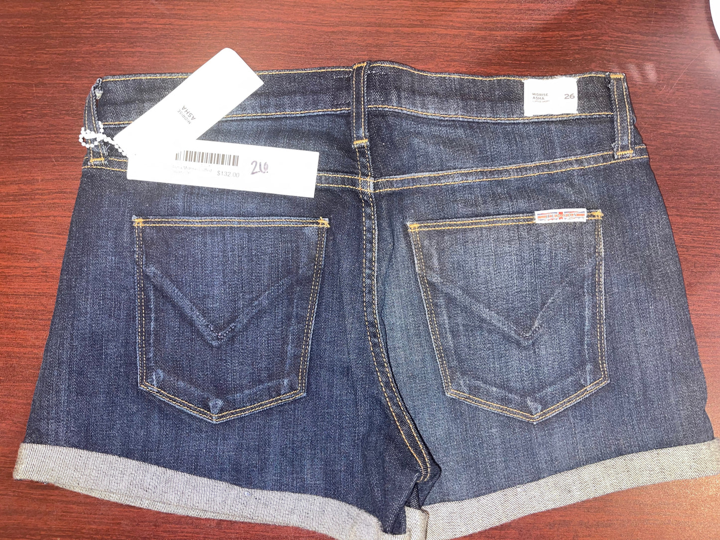 Hudson Asha Midrise Cuffed Women's Shorts