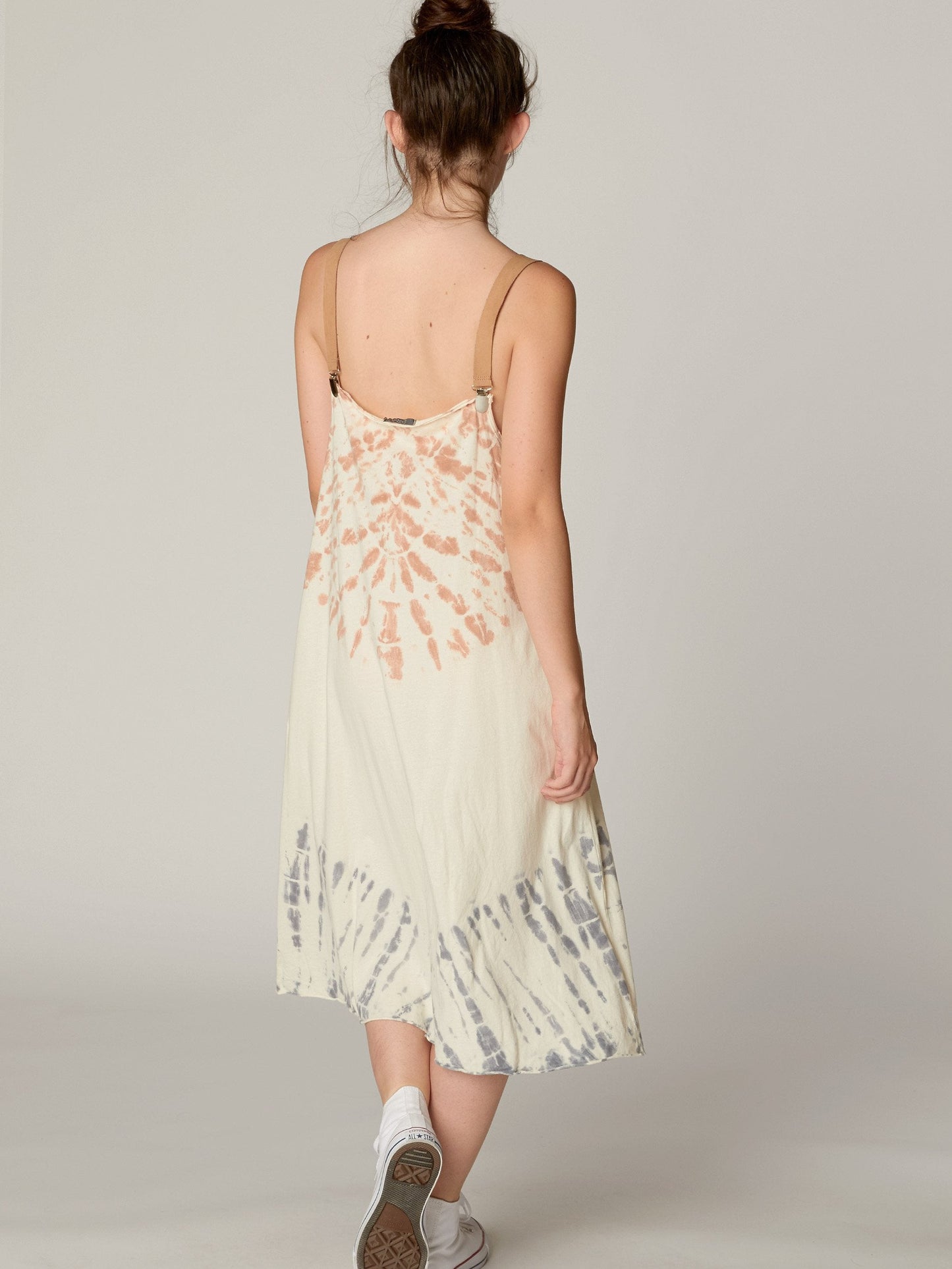 Errant Calder Swing Dress - Fossil Wash