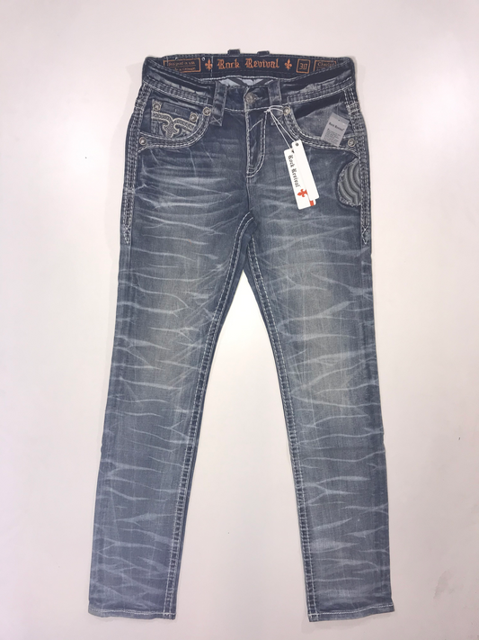 Rock Revival Charley A203 Alt Straight Men's Jeans