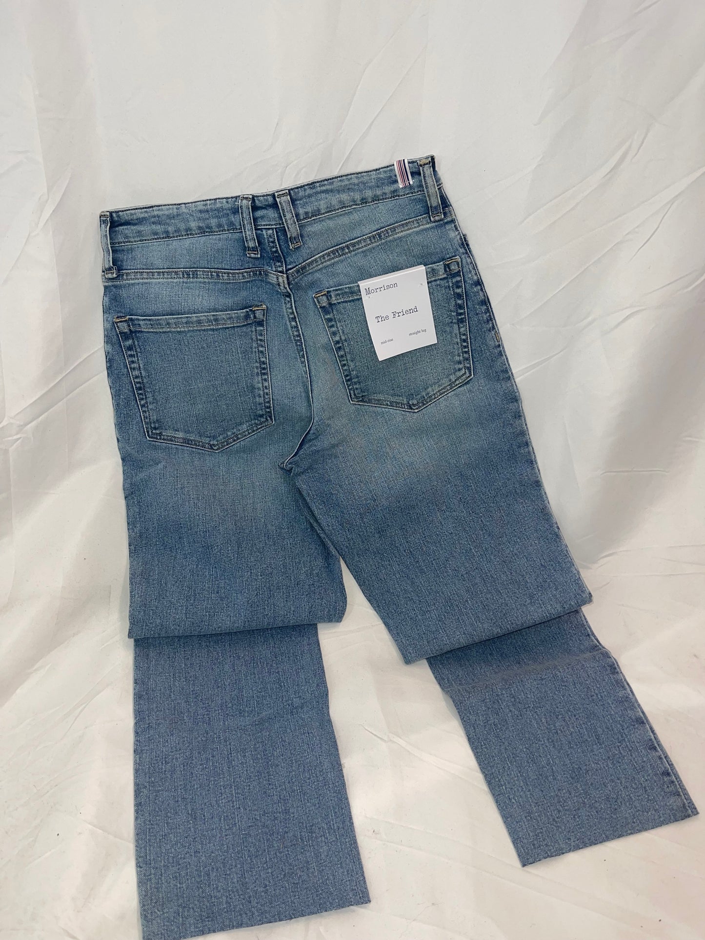 Morrison Denim The Friend Mid-Rise Straight Leg Women's Jeans