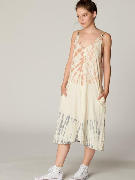 Errant Calder Swing Dress - Fossil Wash
