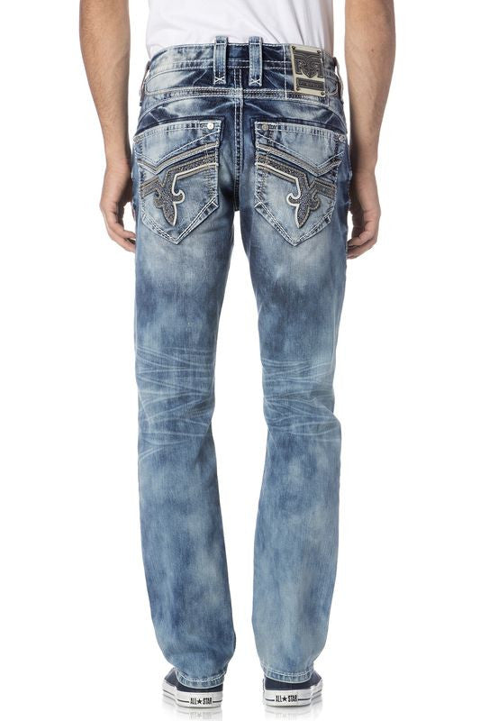 Rock Revival Cael A202 Alt Straight Men's Jeans