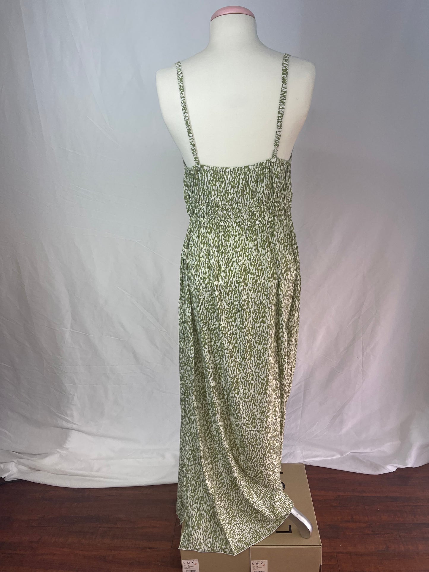 Khush Manihi Womens Maxi Dress in Mamba Moss