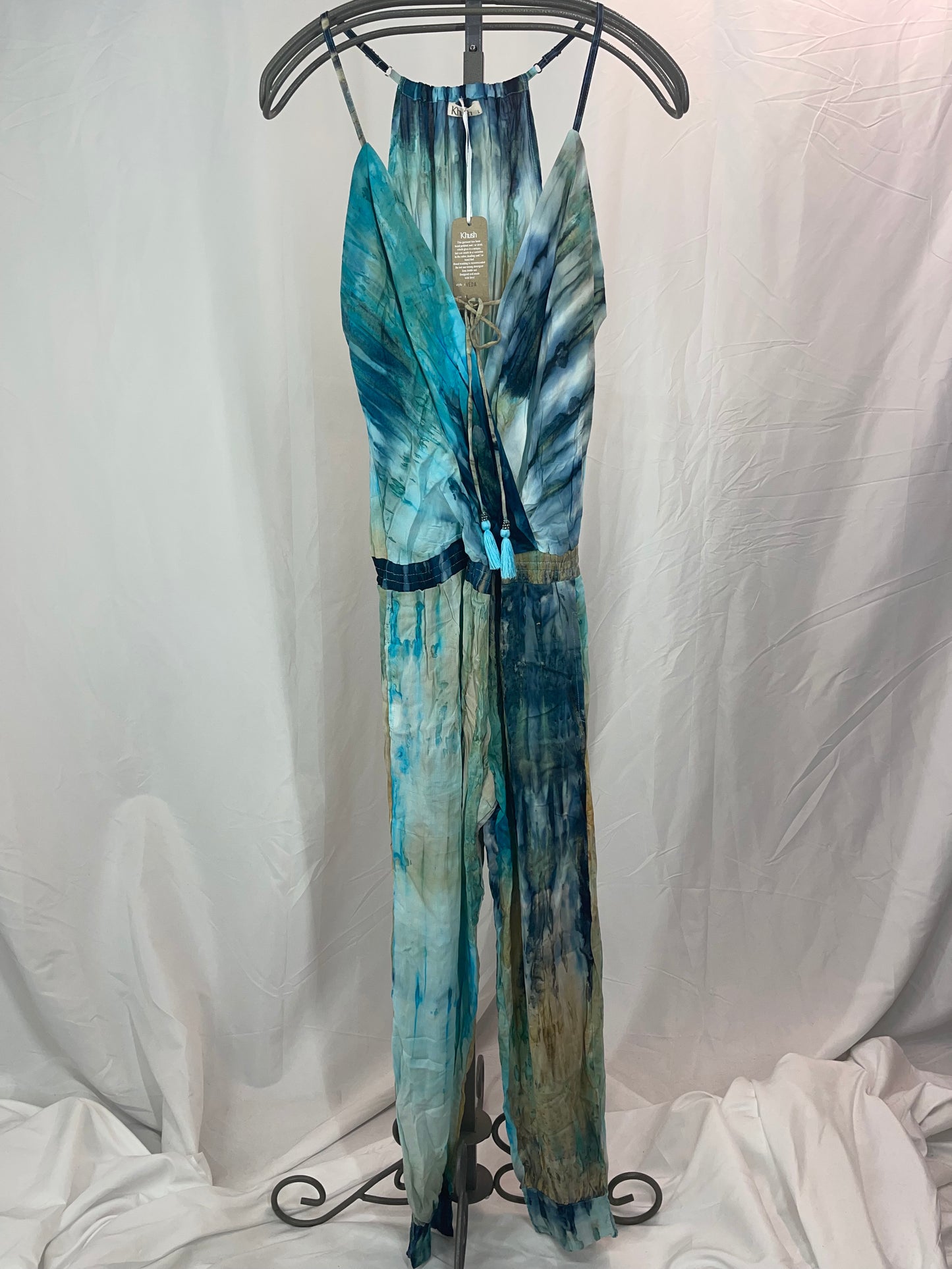 Khush Veda Womens Jumpsuit - Ink Blue