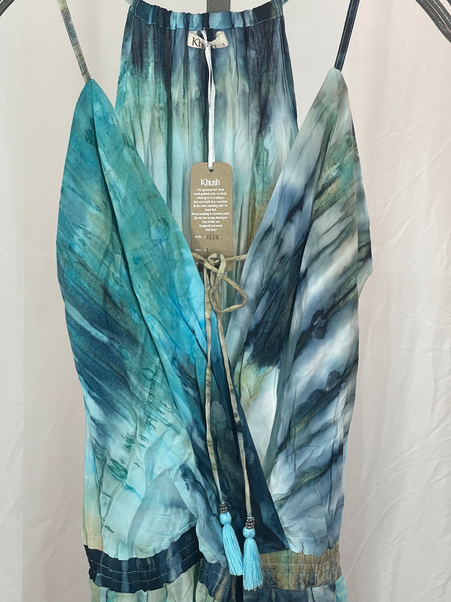 Khush Veda Womens Jumpsuit - Ink Blue