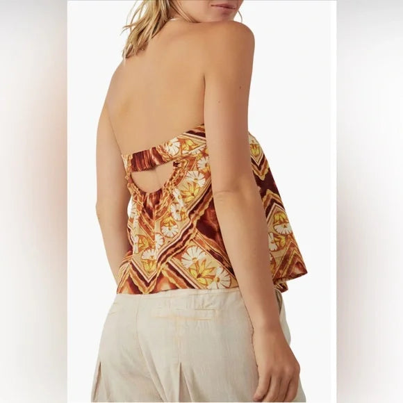Free People Women's Kendra Printed Top