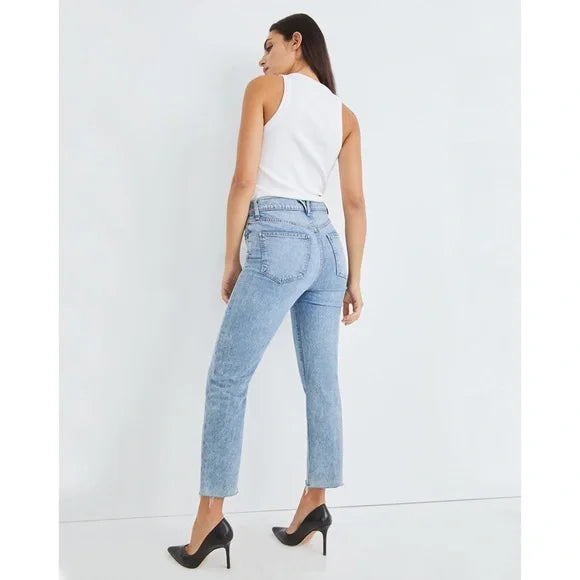 Veronica Beard Joey Straight Leg Jeans