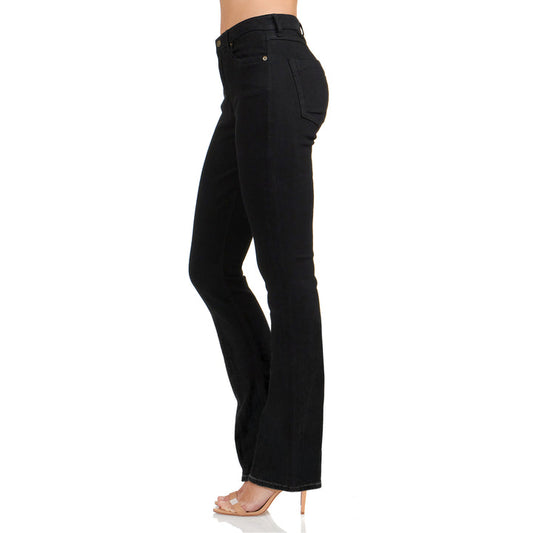 Morrison The Starlet Mid-Rise Bootcut Women's Jeans Black