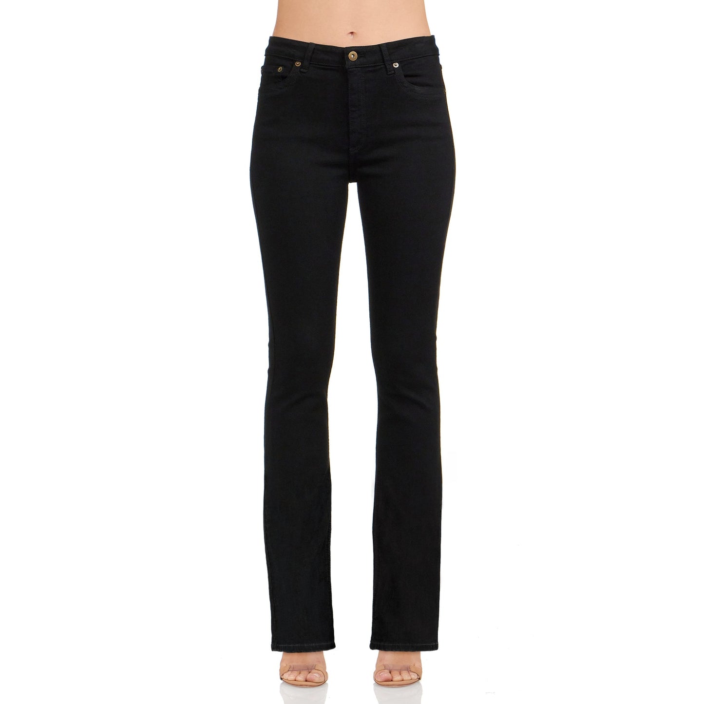Morrison The Starlet Mid-Rise Bootcut Women's Jeans Black