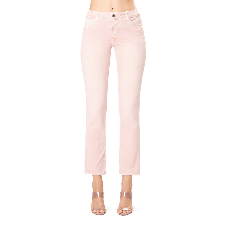 Morrison Denim The Friend Mid-Rise Slim Straight Womens Jeans
