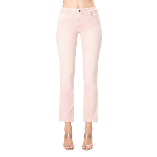 Morrison Denim The Friend Mid-Rise Slim Straight Womens Jeans