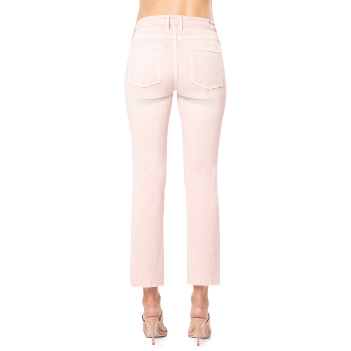 Morrison Denim The Friend Mid-Rise Slim Straight Womens Jeans