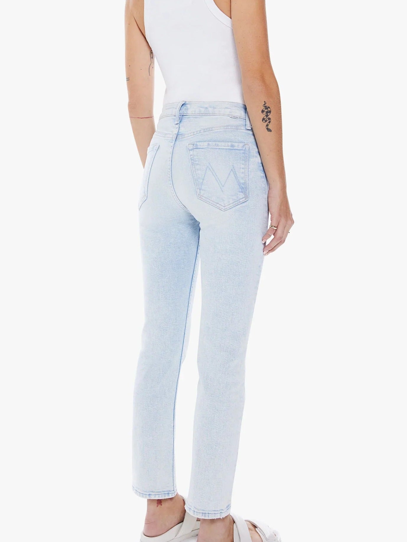 Mother Jeans The Tomcat Ankle in Smooth Sailing