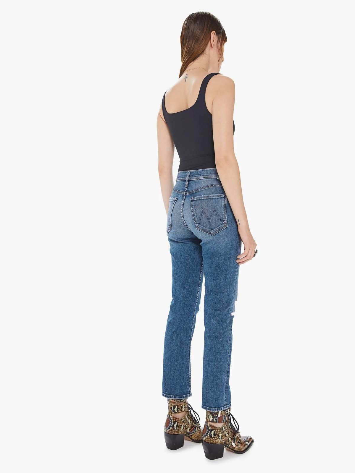 Mother Denim The Tomcat Ankle in Roughing It